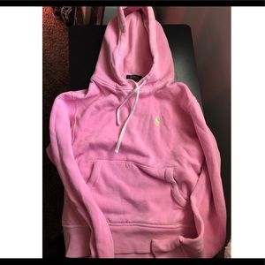 Polo Ralph Lauren pink hoodie size S